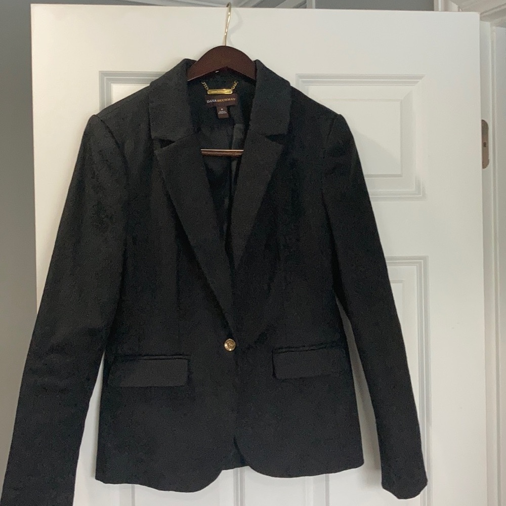Black design blazer